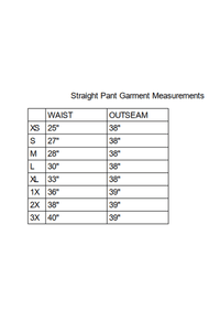 PALETTE BASICS Straight Leg Pant - Plus Size