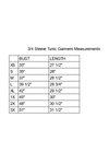 PALETTE BASICS 3/4 Sleeve Tunic