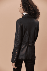 Meryl - Washed Leather Jacket