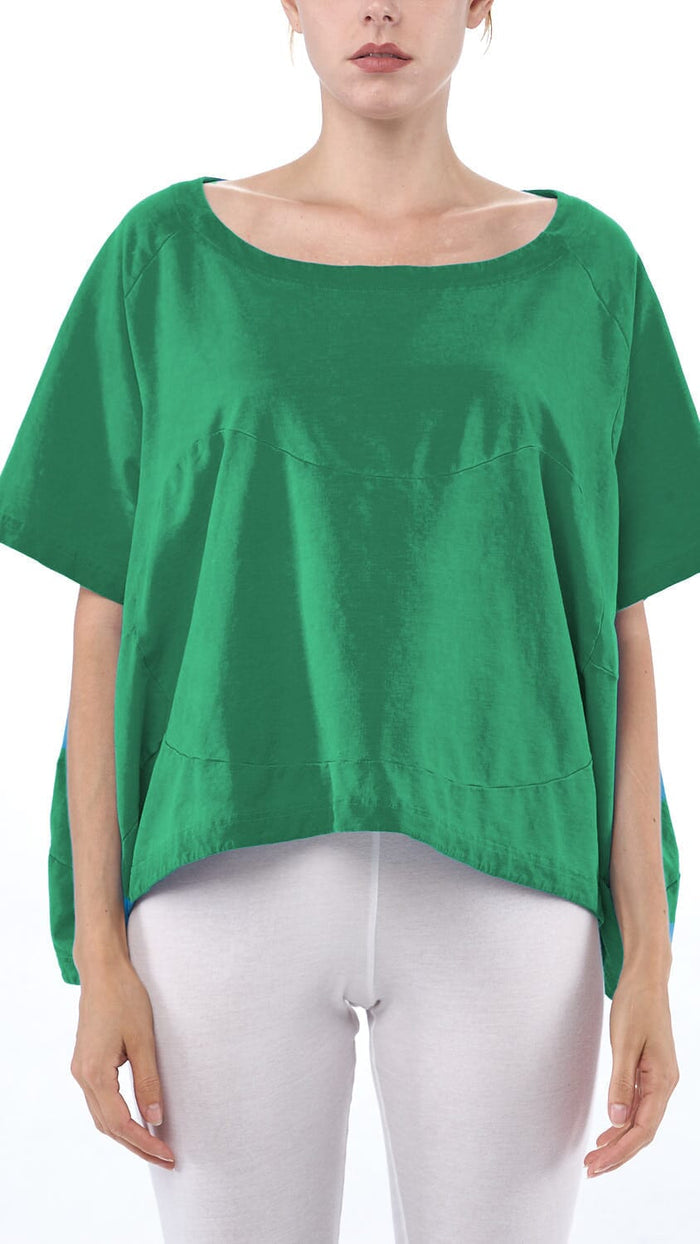 Seamed High-Low T-Shirt