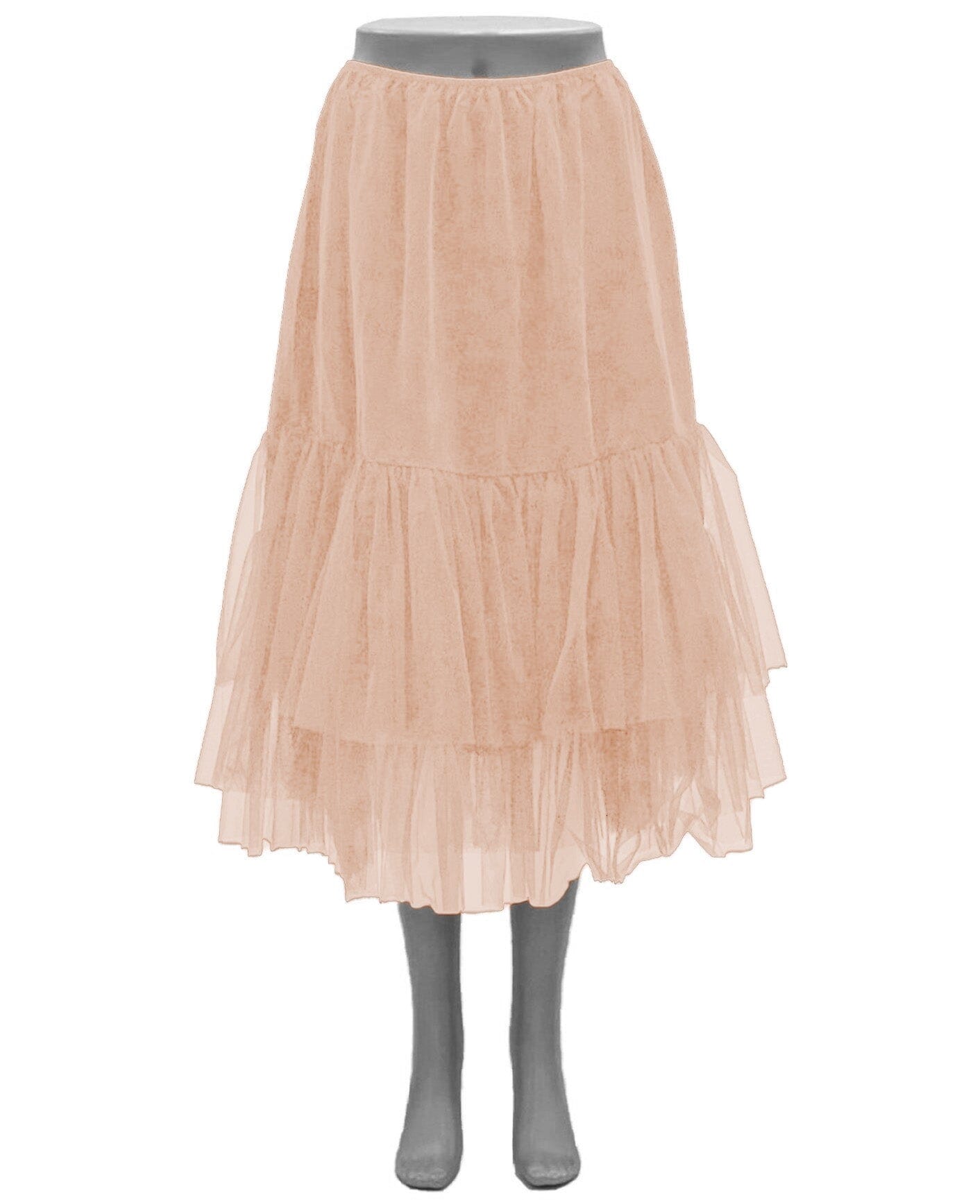 Tulle Underskirt in Nude