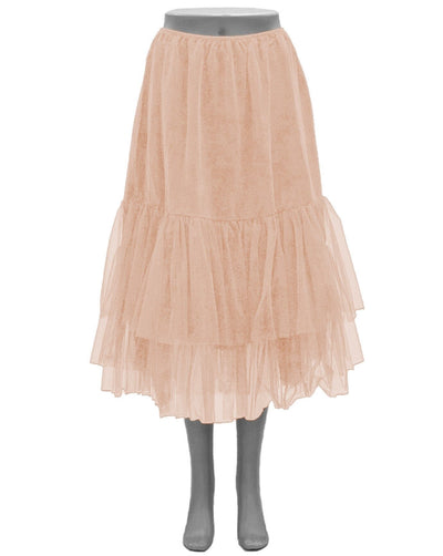 Tulle Underskirt in Nude