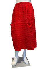 Red Novelty Skirt - Plus Size