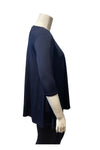 PALETTE BASICS 3/4 Sleeve Tunic - Plus Size